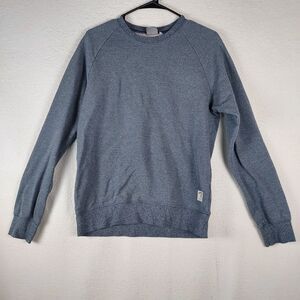 Carhartt Work In Progress Holbrook LT Crewneck Sweatshirt Men’s Small Blue Pul